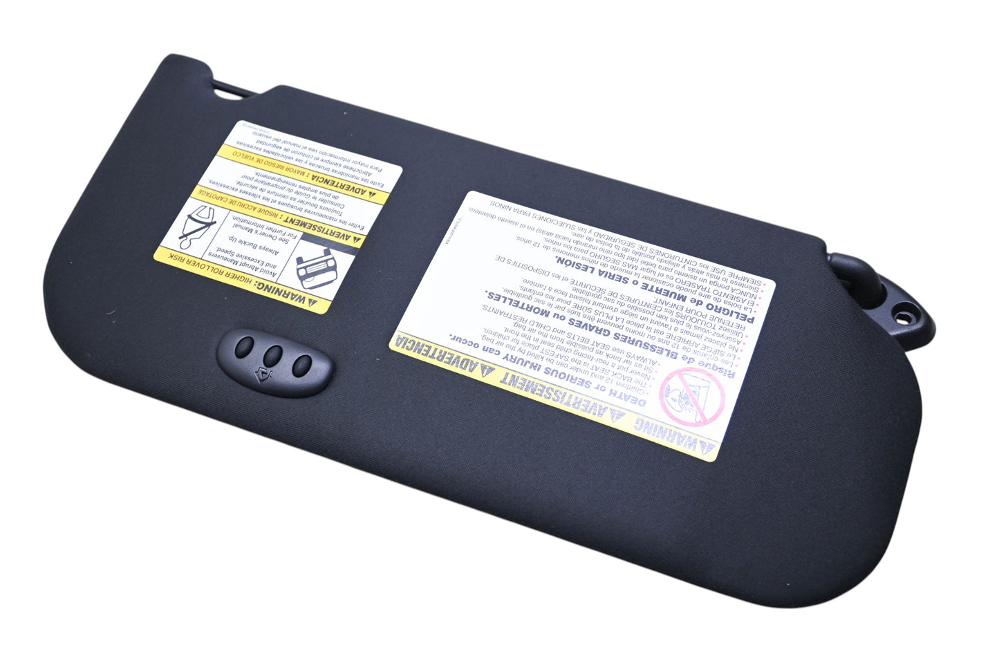 New OEM Ford 8C3Z-2604105-GF Sun Visor Assembly Black NOS