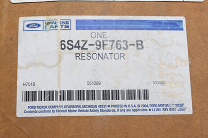 New OEM Ford 6S4Z-9F763-B Resonator Assembly NOS