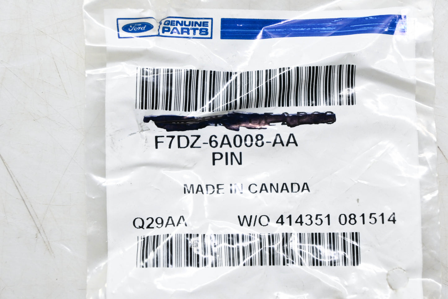 New OEM Ford F7DZ-6A008-AA Pin NOS