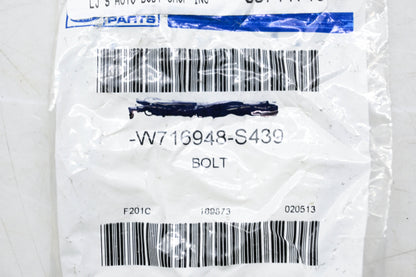 New OEM Ford W716948-S439 Lower Hinge Mount Bolt NOS