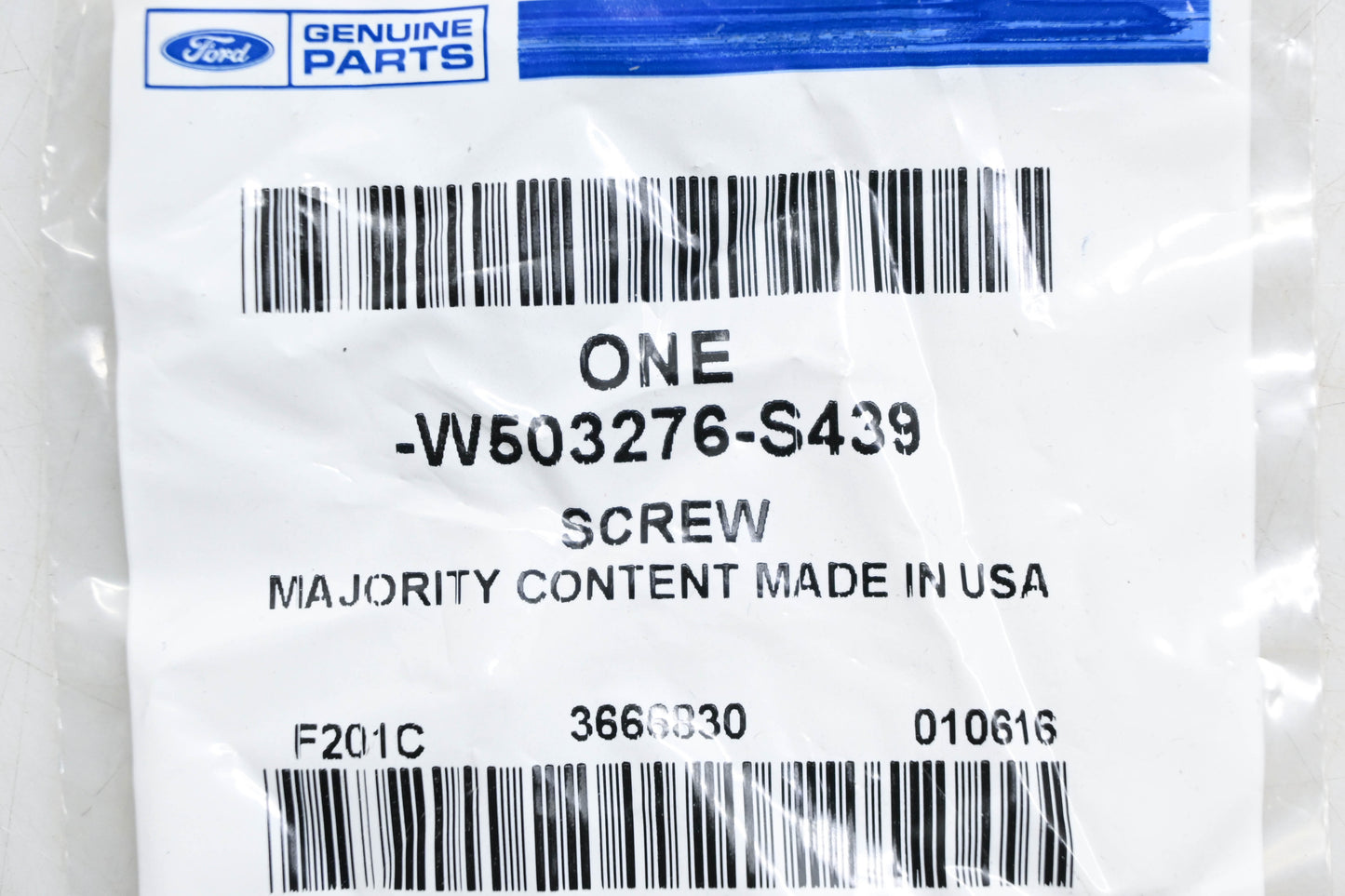 New OEM Ford W503276-S439 Spacer Screw NOS