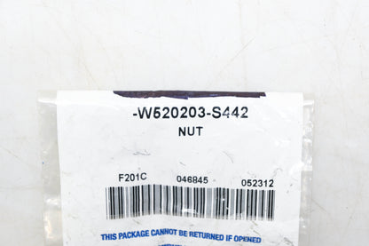 New OEM Ford W520203-S442 Outer Tie Rod Nuts Qty 2 NOS