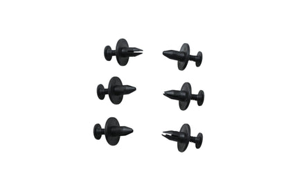 New OEM Ford N806322-S Push Pin Trim Rivets Qty 6 NOS