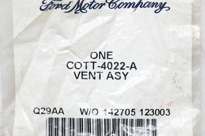 New OEM Ford COTT-4022-A Vent Assembly Valve NOS