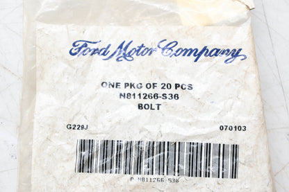 New OEM Ford N811266-S36 Transmission Pan Bolts Qty 20 NOS