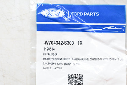 New OEM Ford W704342-S300 License Plate Bracket Rivet NOS