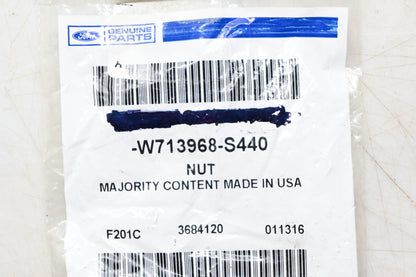 New OEM Ford W713968-S440 Sway Bar Link Nut NOS