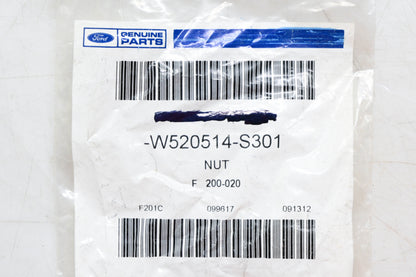 New OEM Ford W520514-S301 Hex Flange Nut NOS