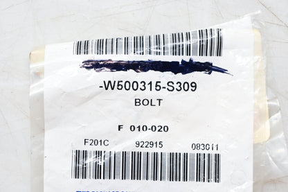 New OEM Ford W500315-S309 Hex Head Flanged Bolt NOS