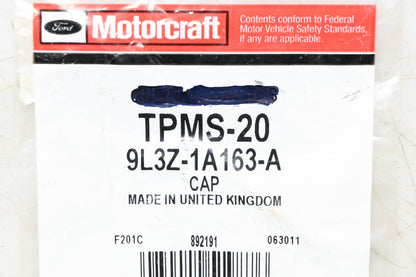 New OEM Motorcraft TPMS-20, 9L3Z-1A163-A Tire Stem Cap NOS