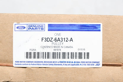 New OEM Ford F3DZ-6A312-A Pulley NOS