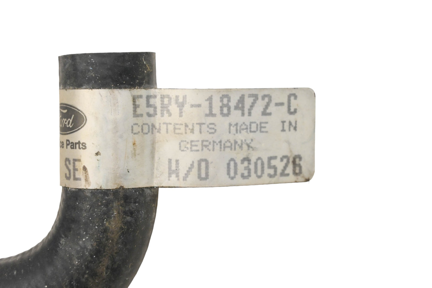 New OEM Ford E5RY-18472-C HVAC Heater Hose NOS