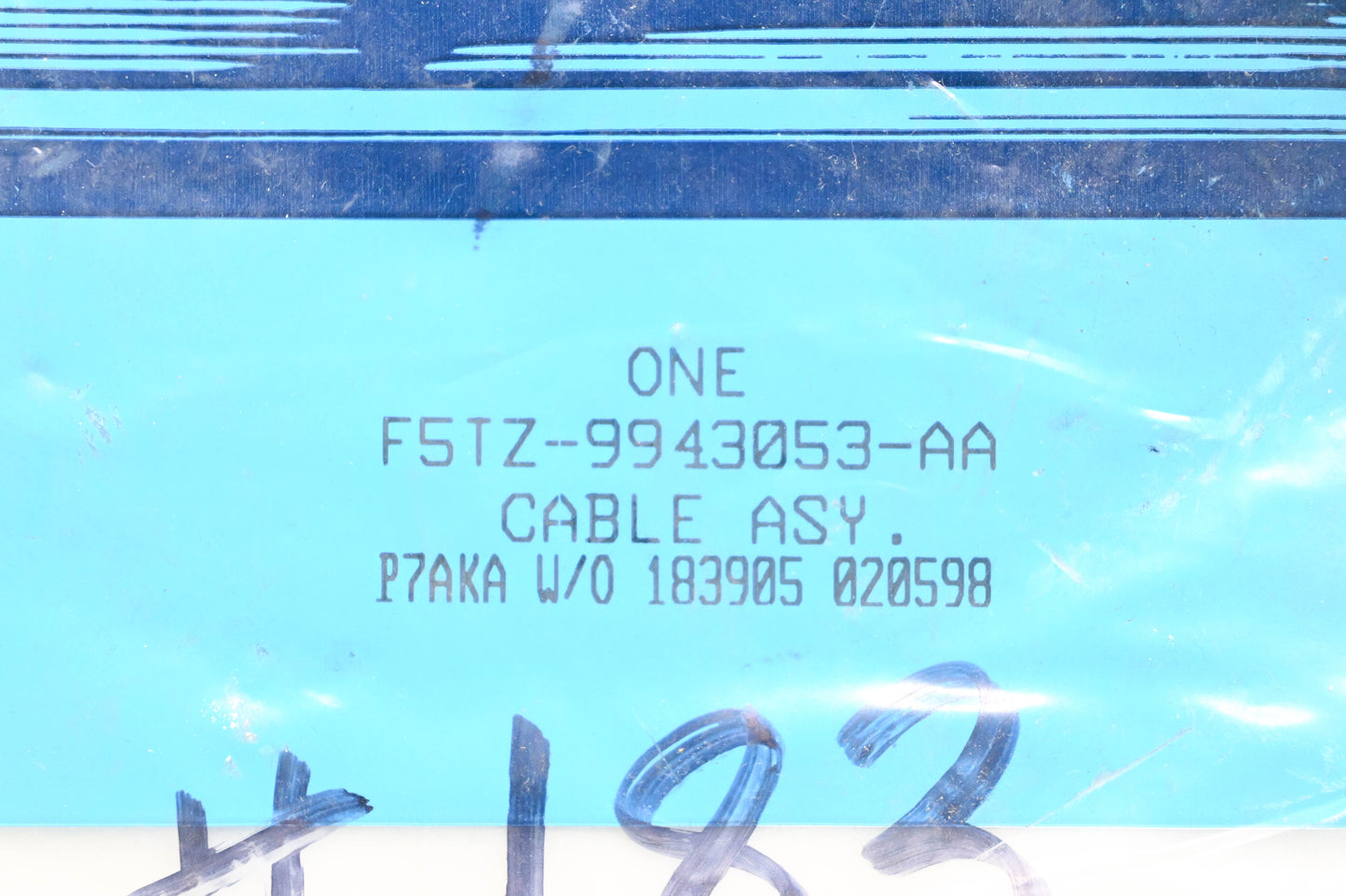 New OEM Ford F5TZ-9943053-AA Tailgate Support Cable NOS