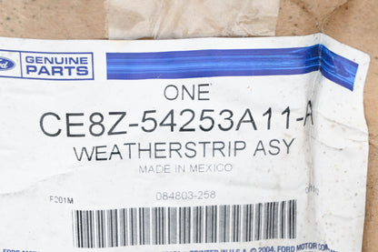 New OEM Ford CE8Z-54253A11-A Driver Side Door Opening Weather Strip NOS