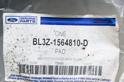 New OEM Ford BL3Z-1564810-D Jump Seat Back Pad NOS