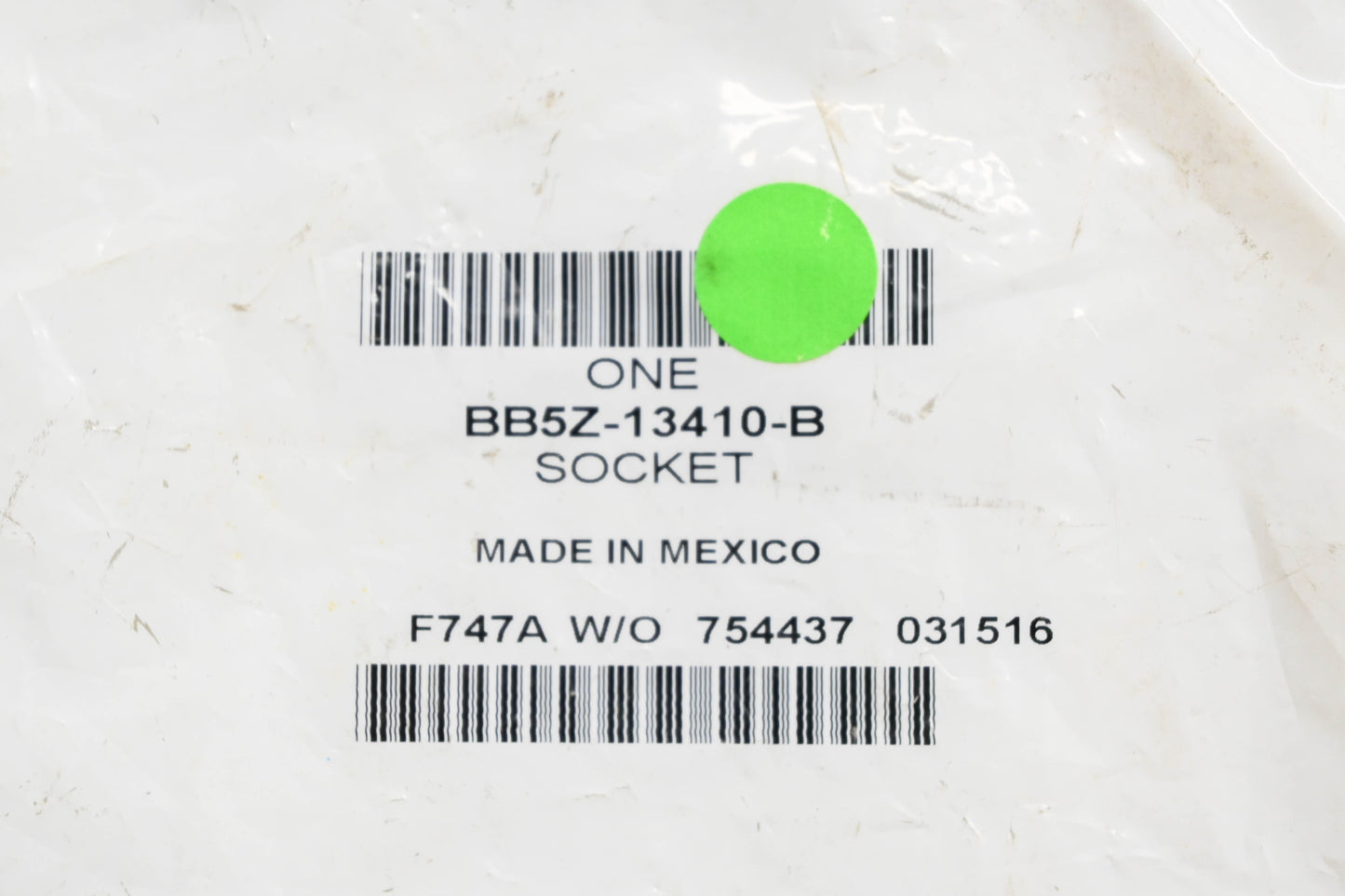 New OEM Ford BB5Z-13410-B Socket Assembly NOS