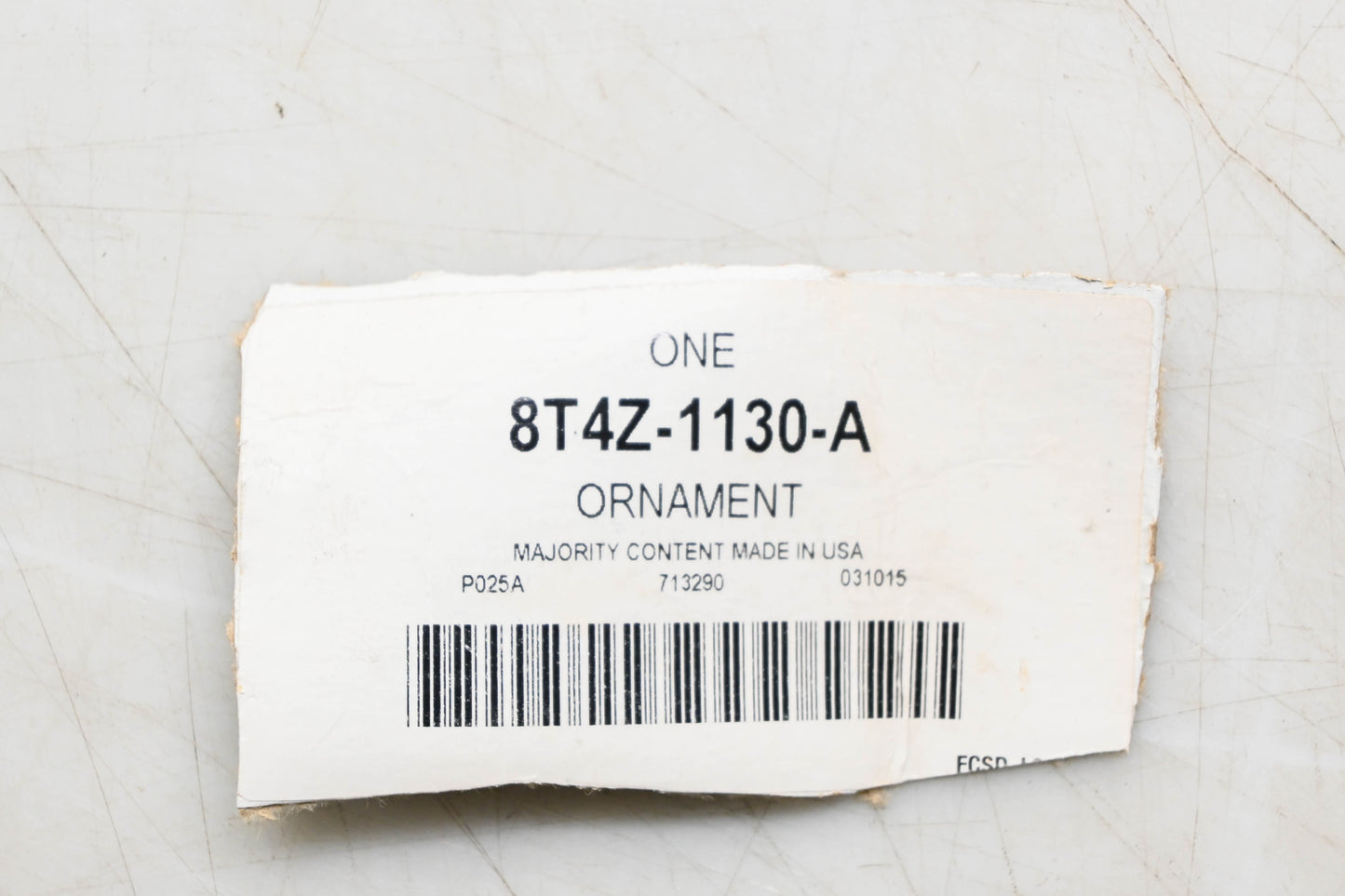 New OEM Ford 8T4Z-1130-A Chrome Center Cap NOS