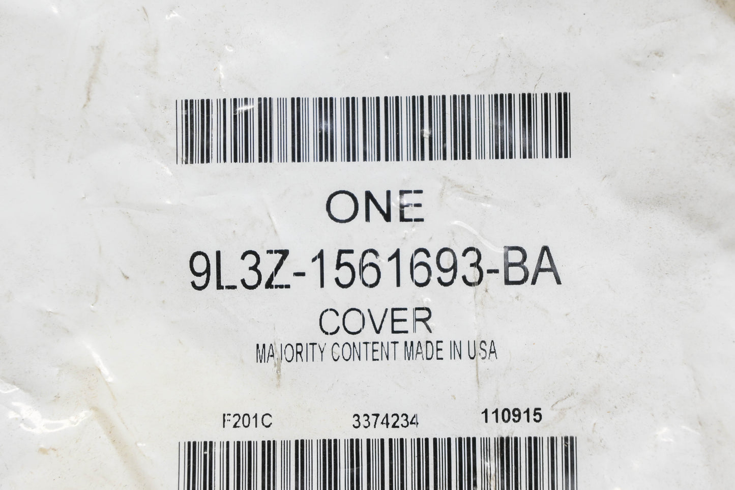 New OEM Ford 9L3Z-1561693-BA Driver's Seat Trim Cover NOS