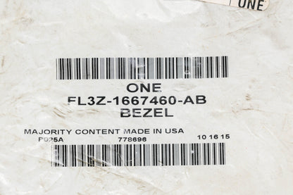New OEM Ford FL3Z-1667460-AB Folding Seat Latch Release Bezel NOS