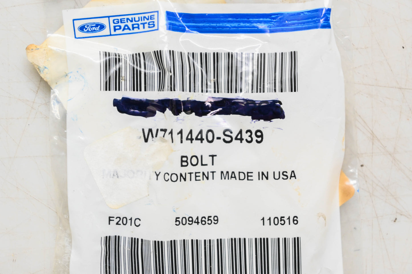 New OEM Ford W711440-S439 Torx Bolt NOS
