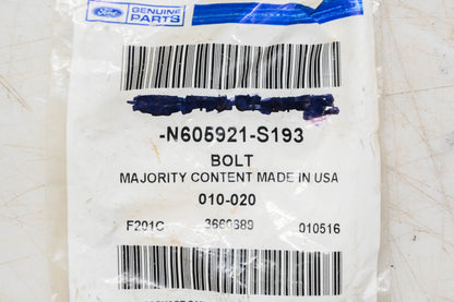 New OEM Ford N605921-S193 Hex Head Bolt NOS