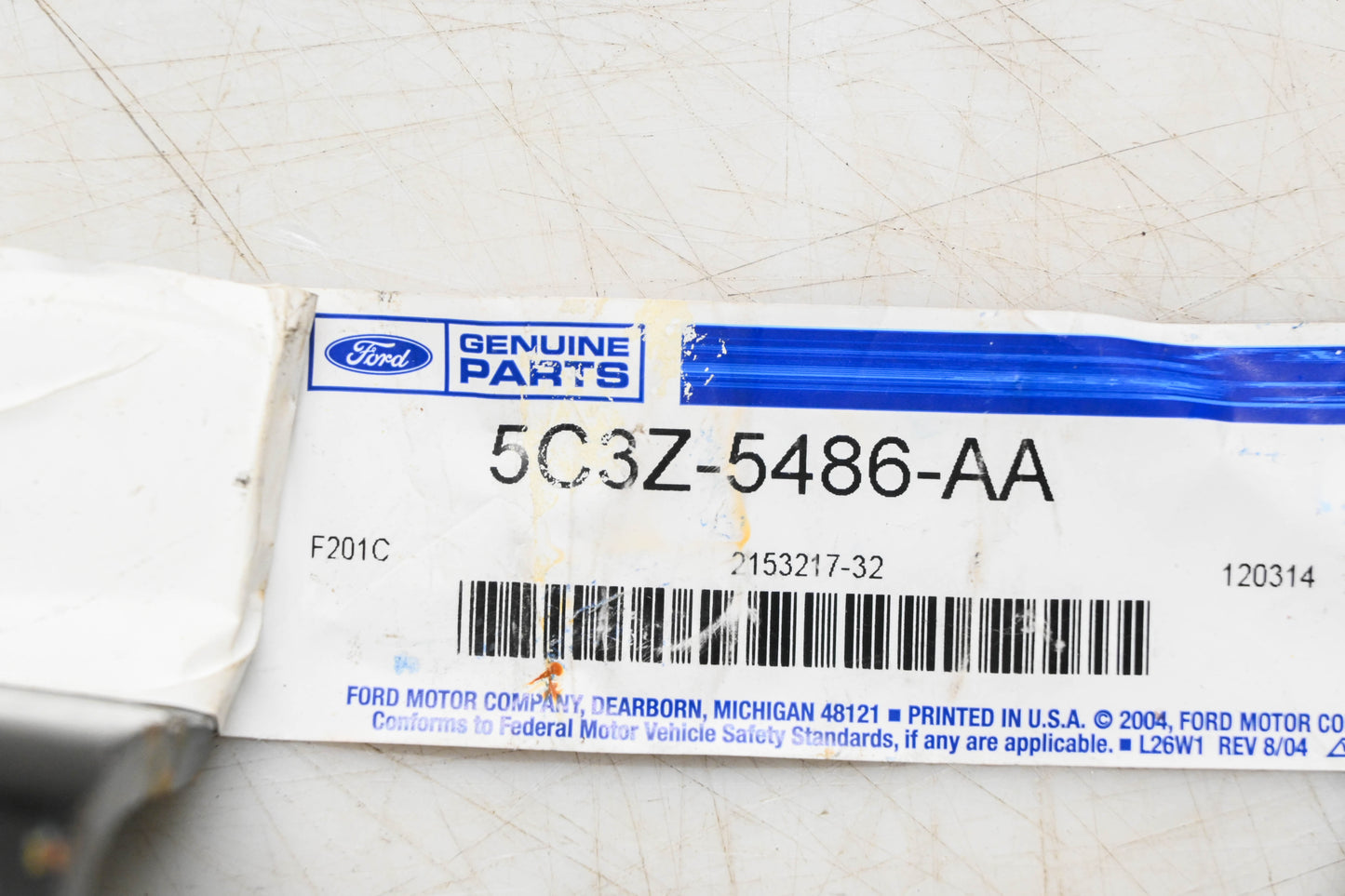 New OEM Ford 5C3Z-5486-AA Stabilizer Bar Insulator Bracket NOS