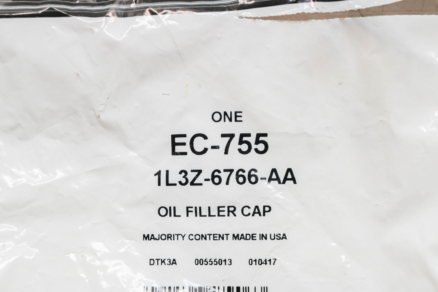 New OEM Motorcraft EC-755, 1L3Z-6766-AA Oil Filler Cap NOS