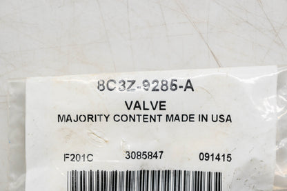 New OEM Ford 8C3Z-9285-A One Way Valve Assembly NOS