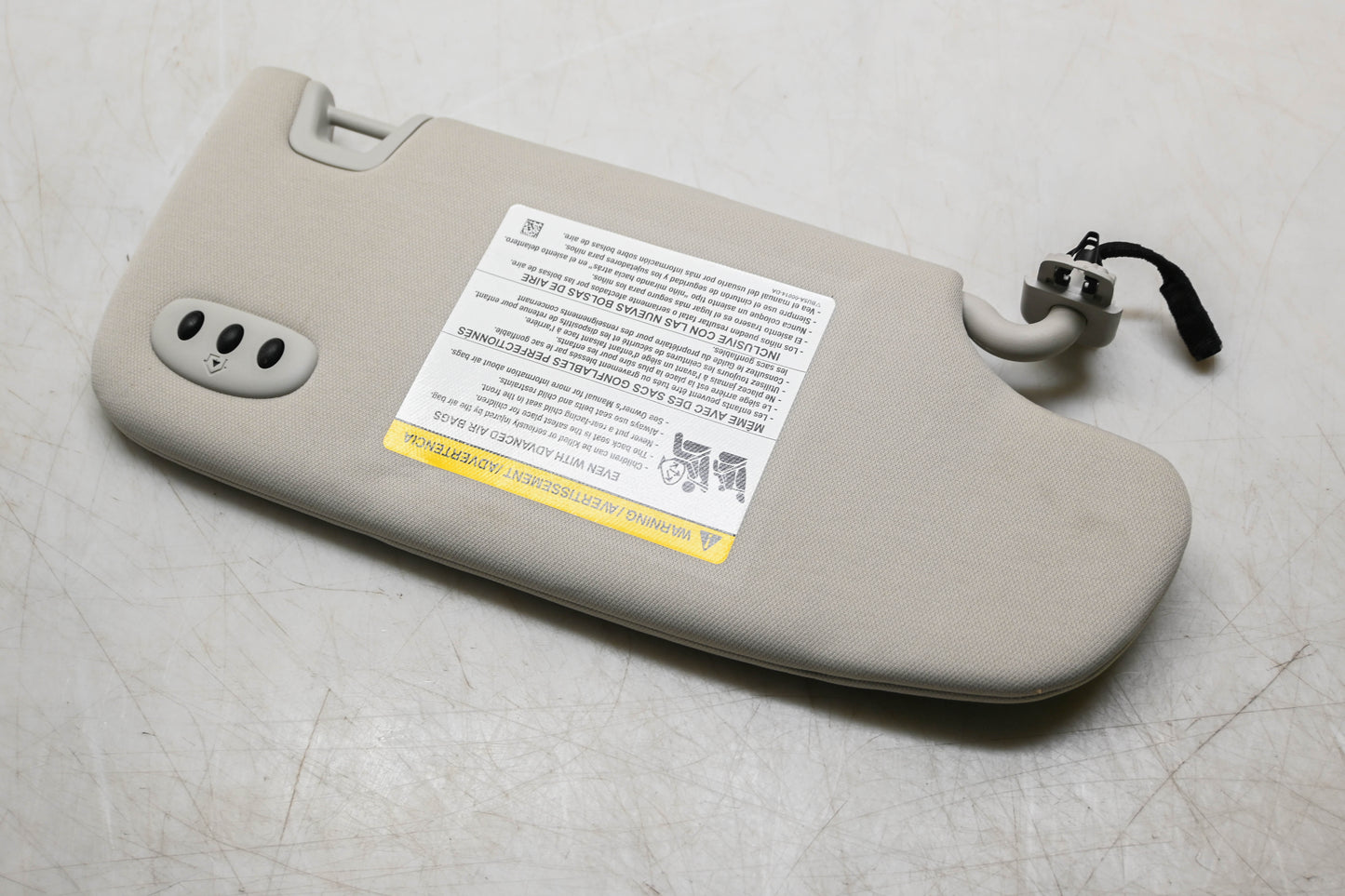 New OEM Ford DS7Z-5404105-KB Driver's Side Sun Visor Assembly NOS