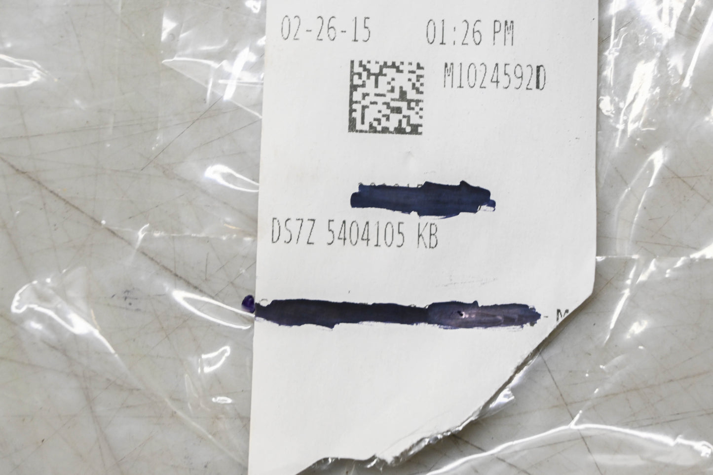 New OEM Ford DS7Z-5404105-KB Driver's Side Sun Visor Assembly NOS