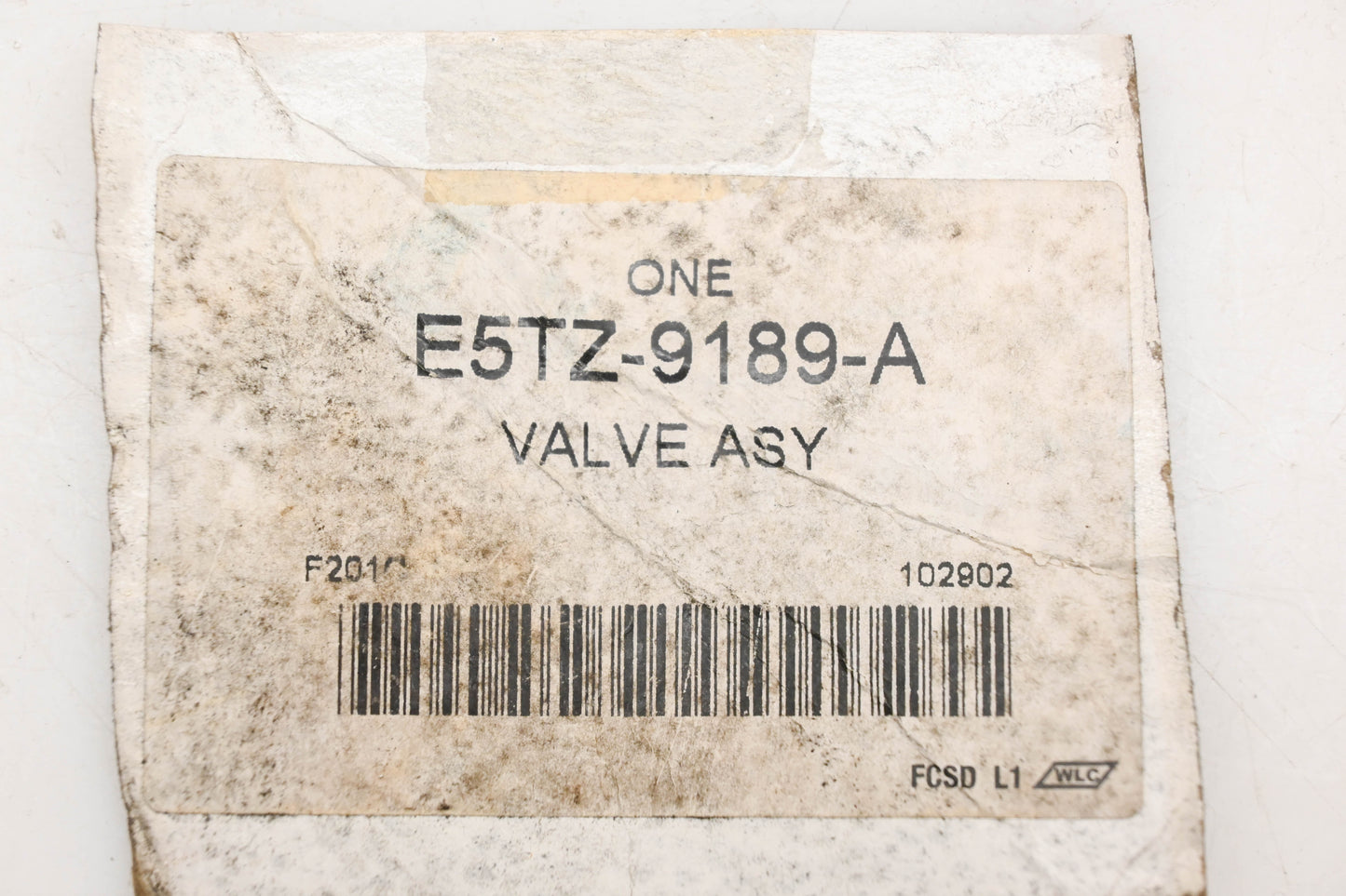 New OEM Ford E5TZ-9189-A Valve Assembly NOS