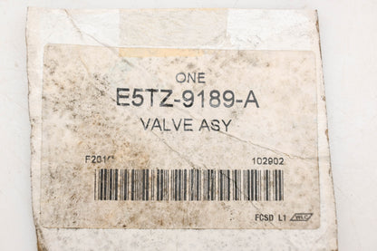 New OEM Ford E5TZ-9189-A Valve Assembly NOS
