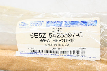 New OEM Ford 6E5Z-5425597-C Driver's Side Door Glass Weather Strip Channel NOS
