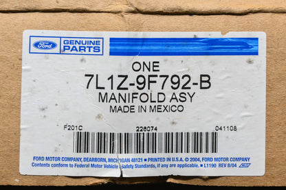 New OEM Ford 7L1Z-9F792-B Fuel Supply Manifold Assembly NOS