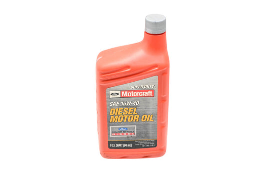 New OEM Motorcraft XO-15W40-QSD, 031508000063 15W-40 Diesel Motor Oil NOS