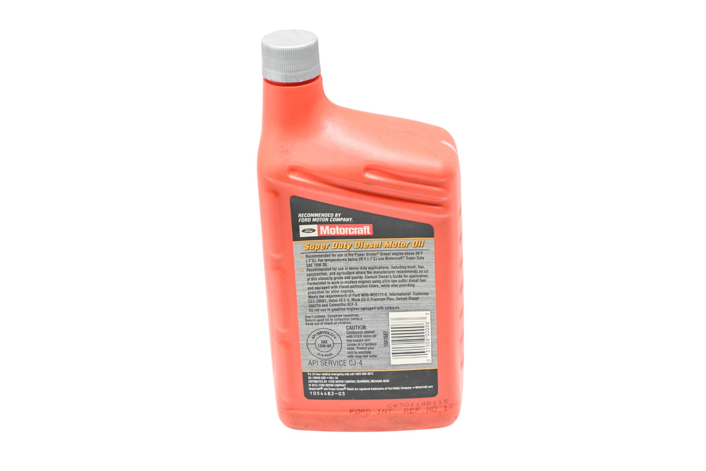 New OEM Motorcraft XO-15W40-QSD, 031508000063 15W-40 Diesel Motor Oil NOS