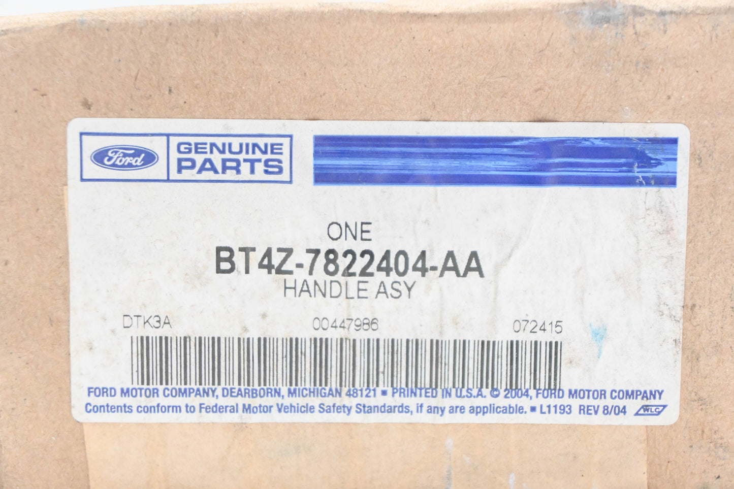 New OEM Ford BT4Z-7822404-AA Door Handle NOS