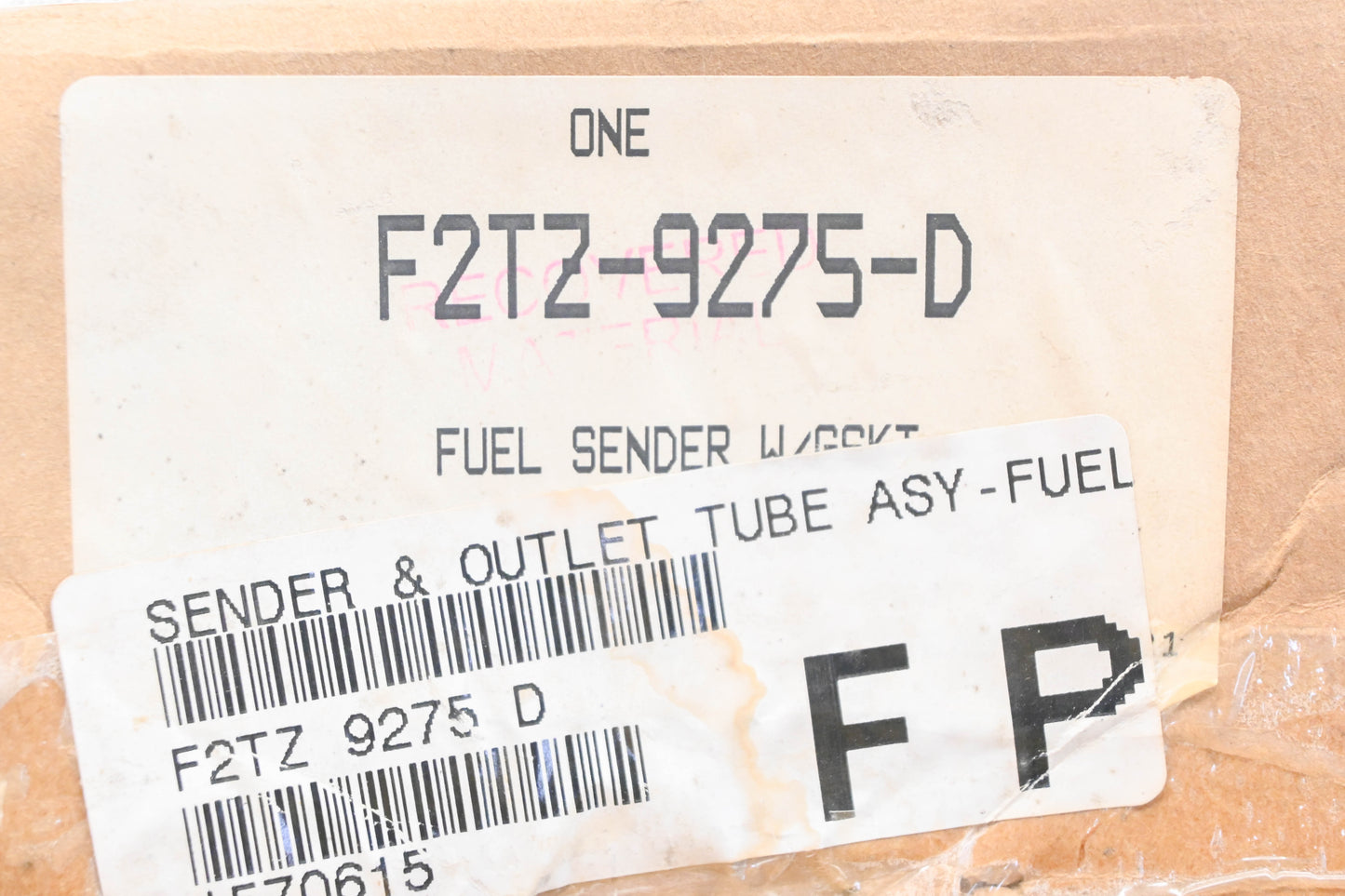 New OEM Ford F2TZ-9275-D, F2TU-9275-DA Fuel Sender Unit NOS