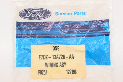 New OEM Ford F7DZ-13A726-AA Wiring Harness NOS