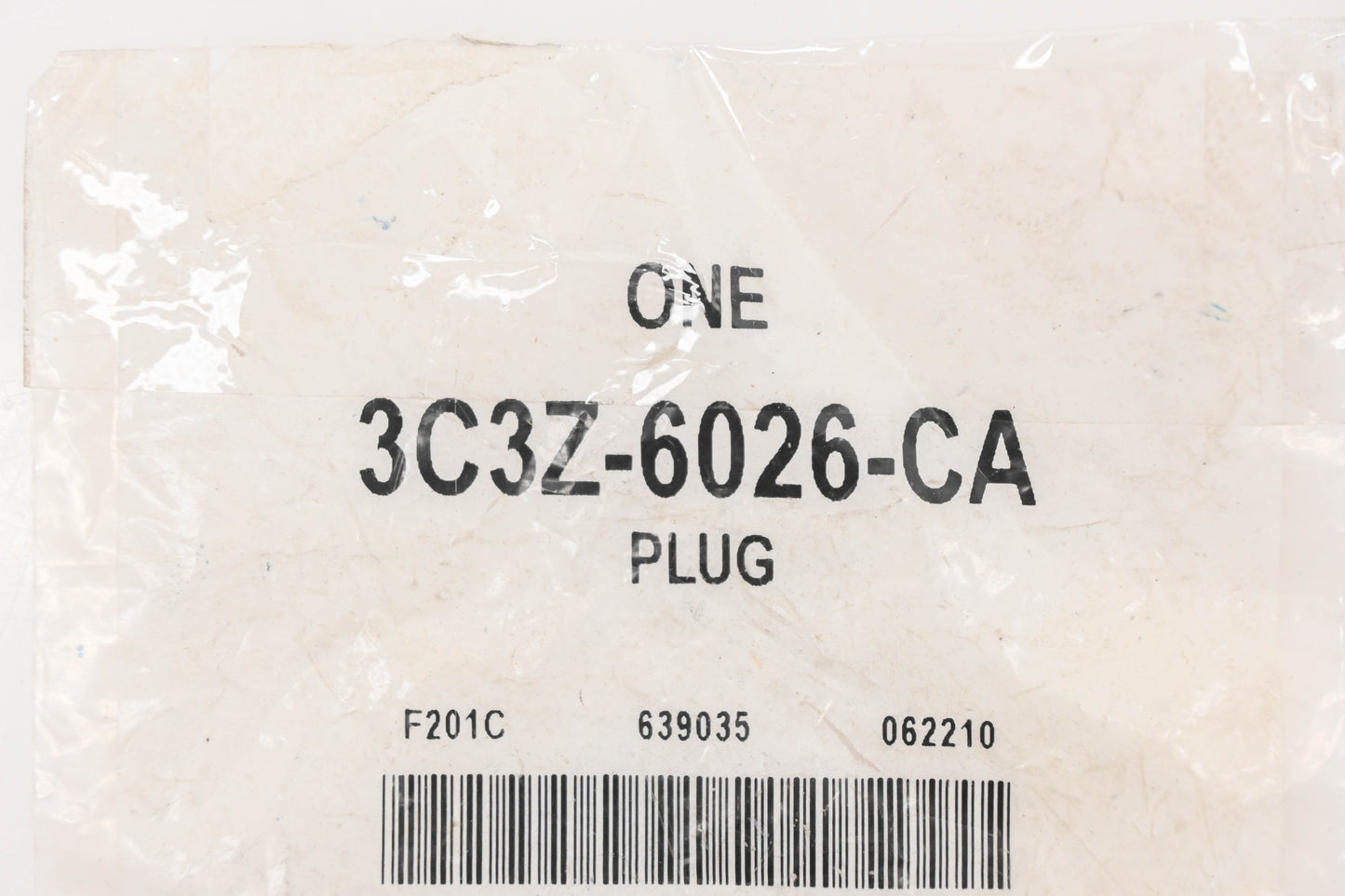 New OEM Ford 3C3Z-6026-CA Expansion Plug NOS