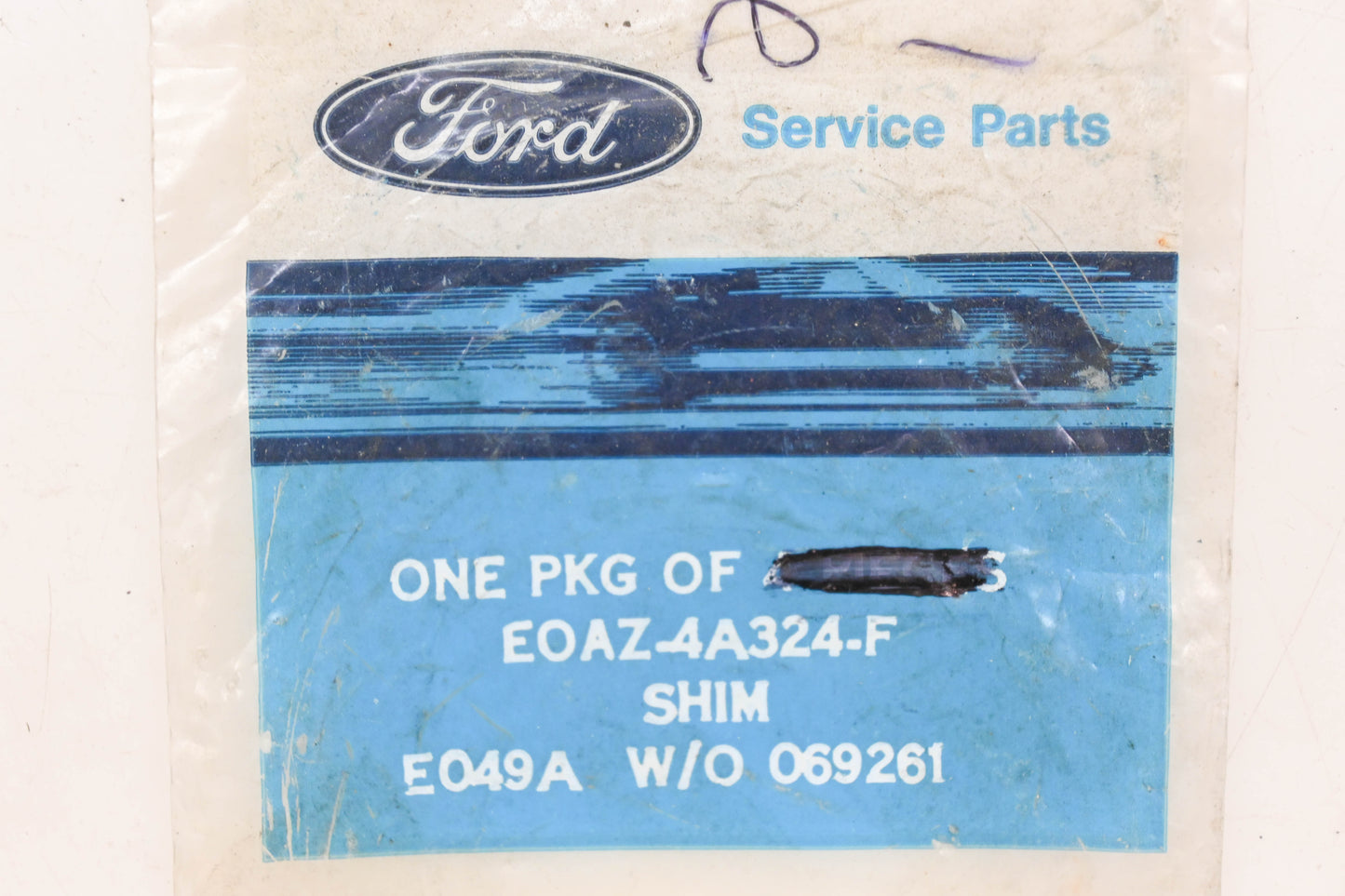 New OEM Ford E0AZ-4A324-F Clutch Shims .045 Qty 2 NOS