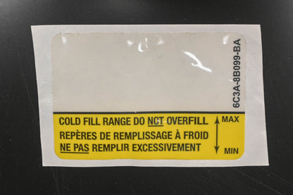 New OEM Ford 6C3Z-8B099-A Overfill Caution Decal NOS