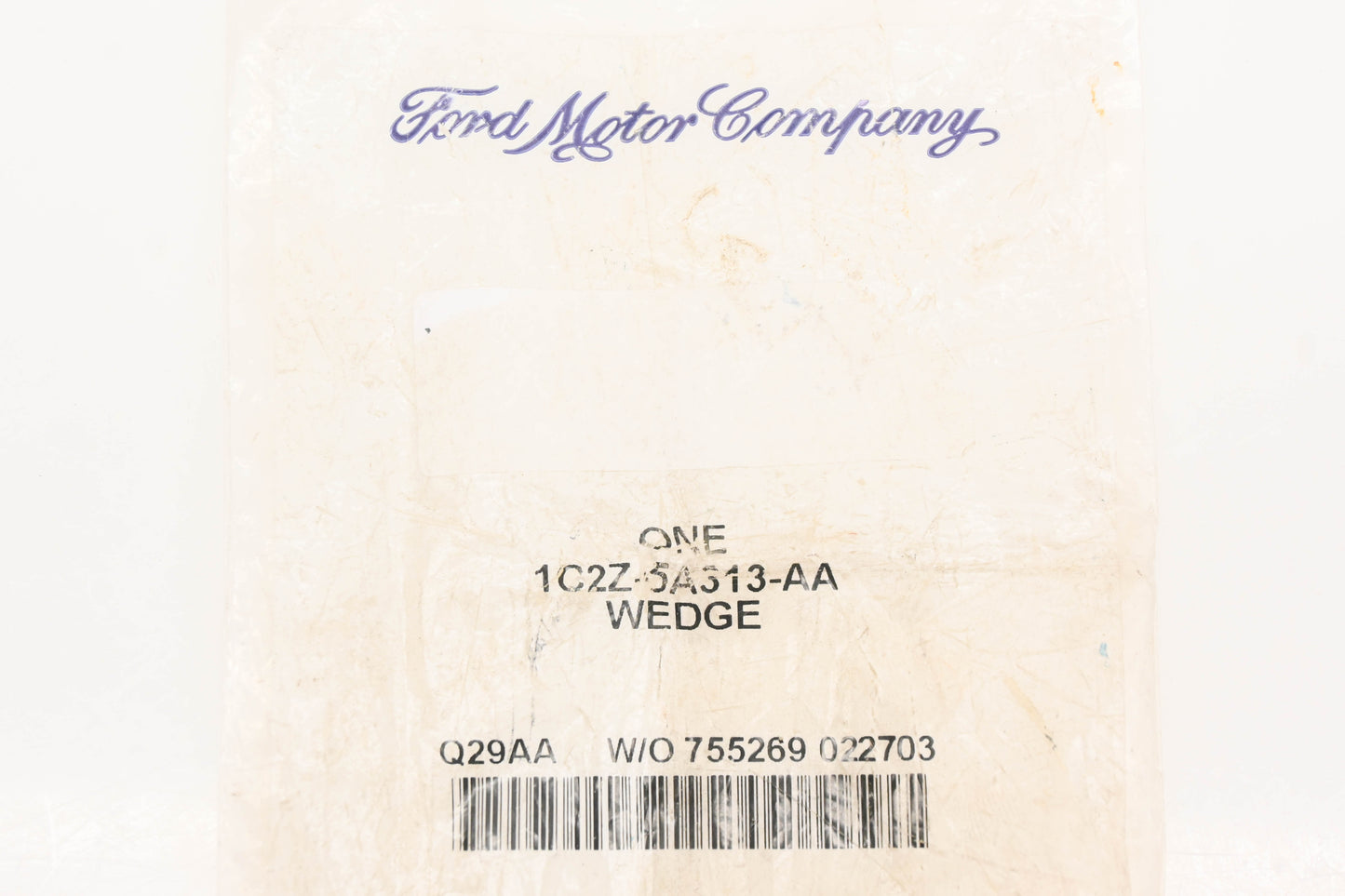 New OEM Ford 1C2Z-5A313-AA Wedge NOS