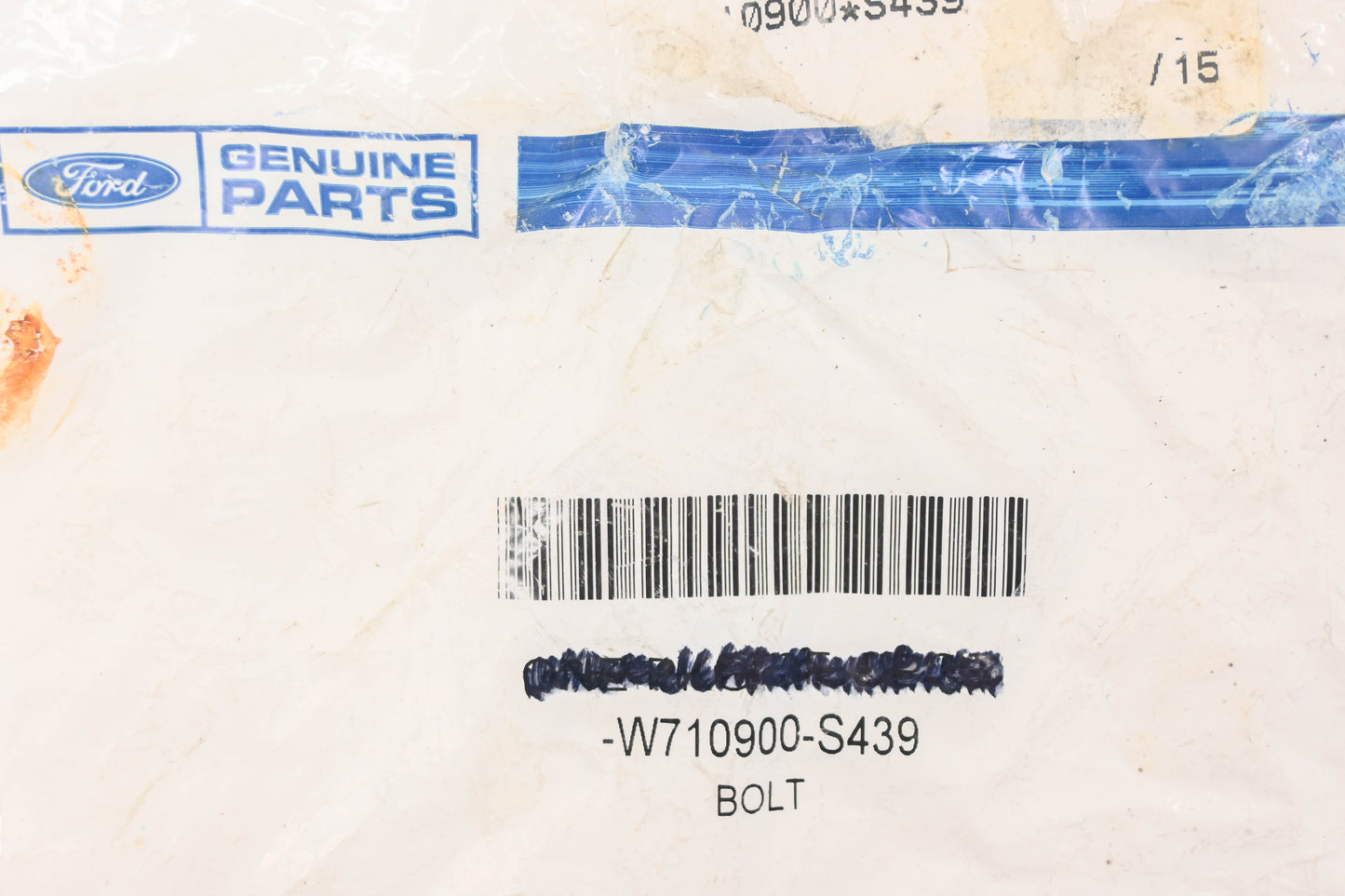 New OEM Ford W710900-S439 Washer Based Bolt NOS