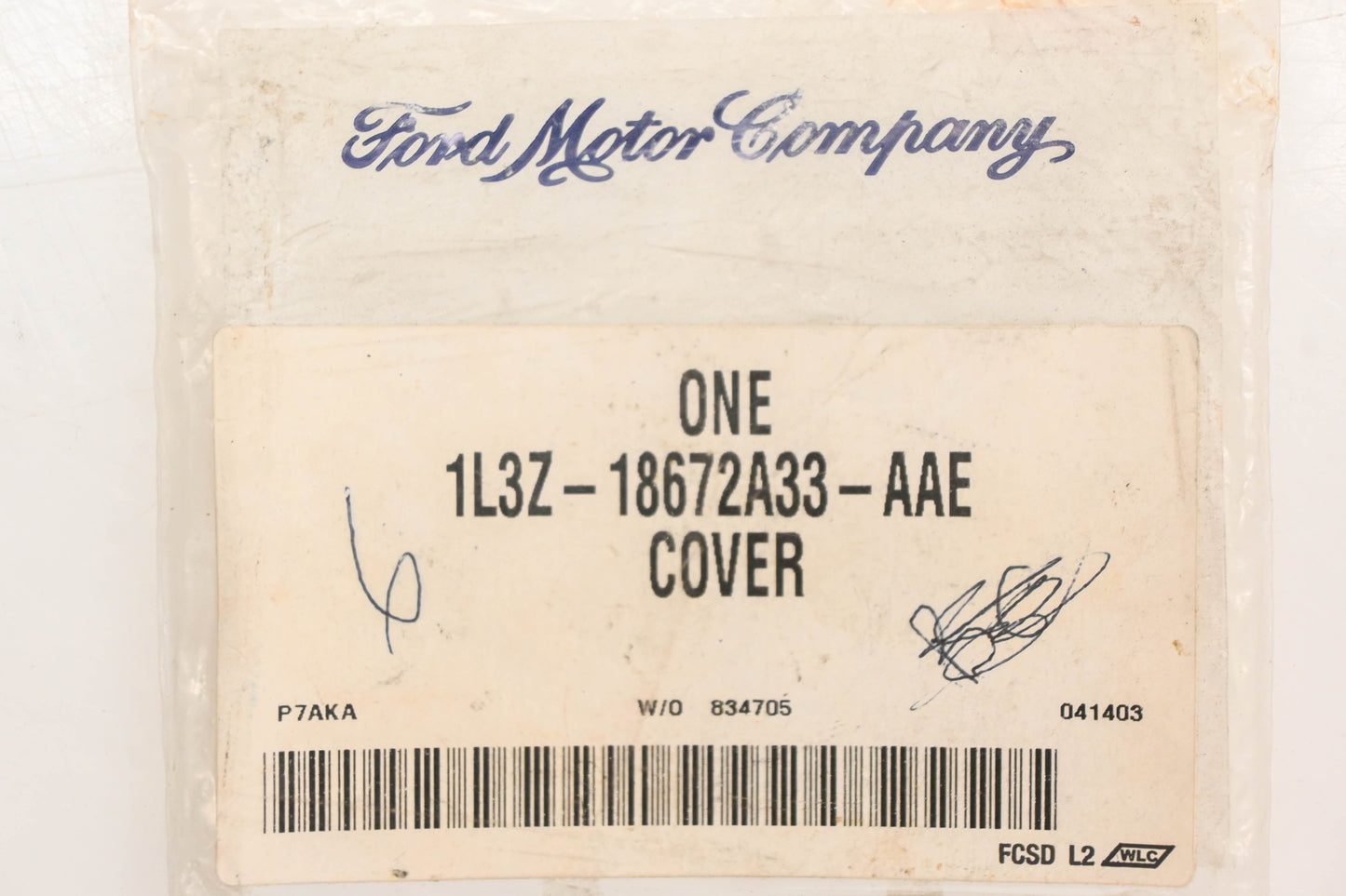 New OEM Ford 1L3Z-18672A33-AAE Seat Hinge Cover NOS