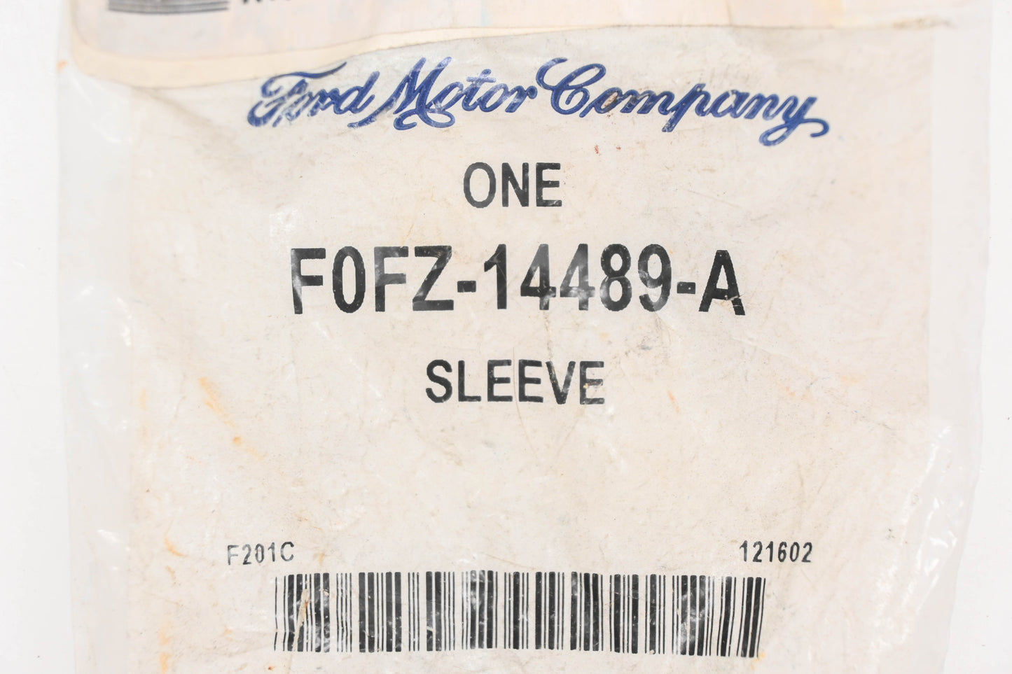 New OEM Ford F0FZ-14489-A Wiring Connector Sleeve NOS