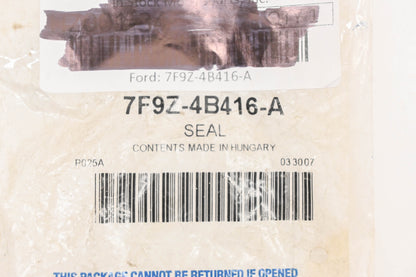 New OEM Ford 7F9Z-4B416-A Oil Seal NOS