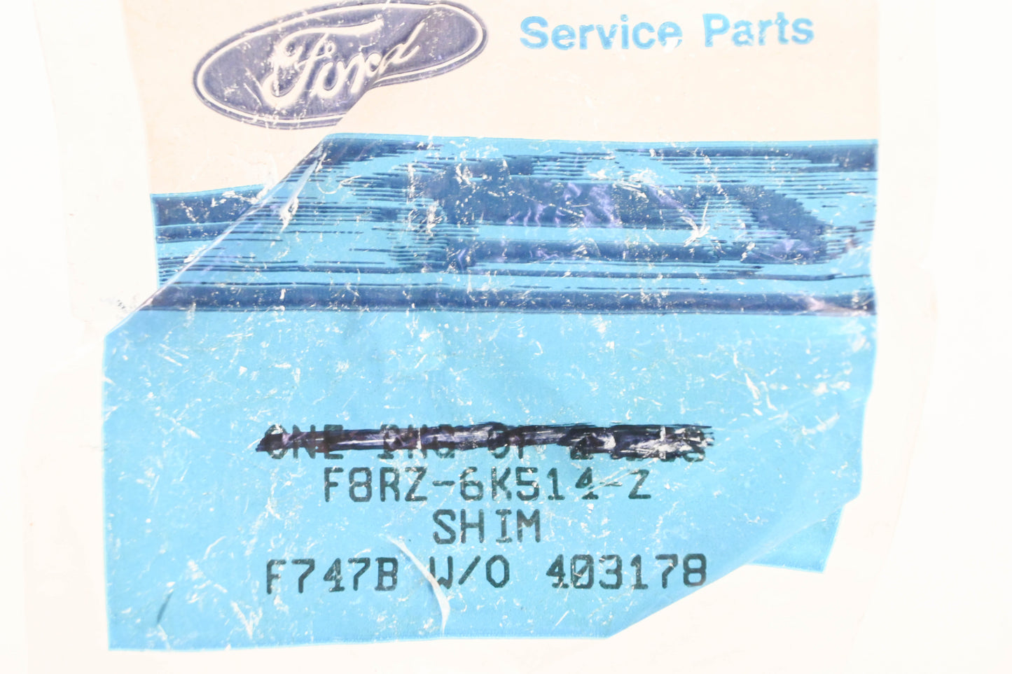New OEM Ford F8RZ-6K514-Z Shim NOS