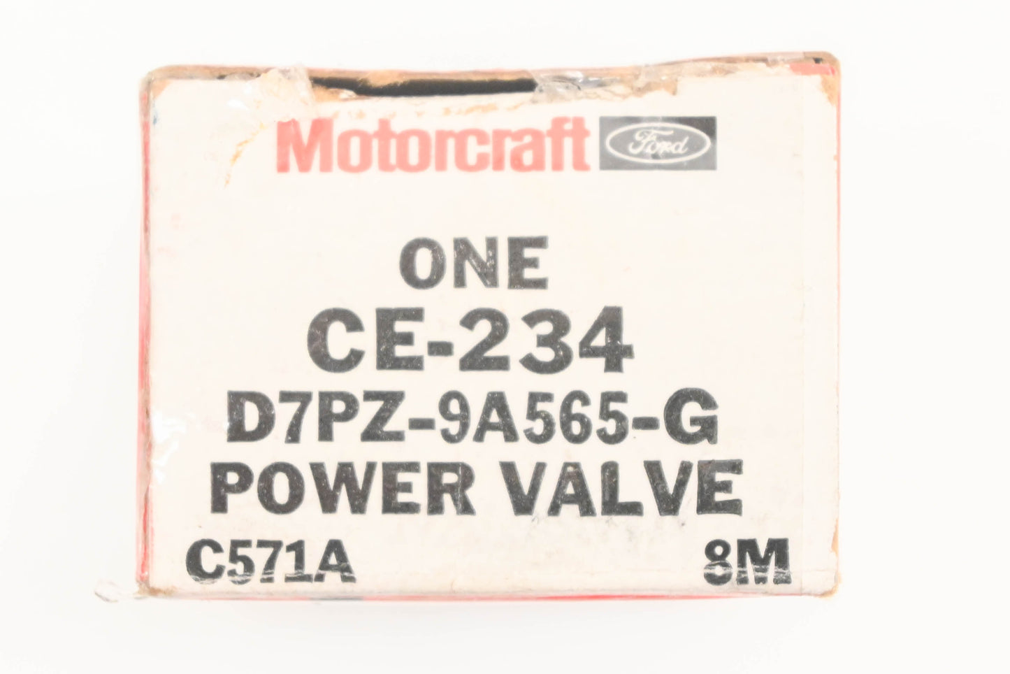 New OEM Motorcraft CE-234, D7PZ-9A565-G Power Valve NOS