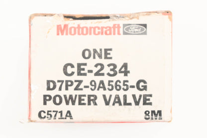 New OEM Motorcraft CE-234, D7PZ-9A565-G Power Valve NOS